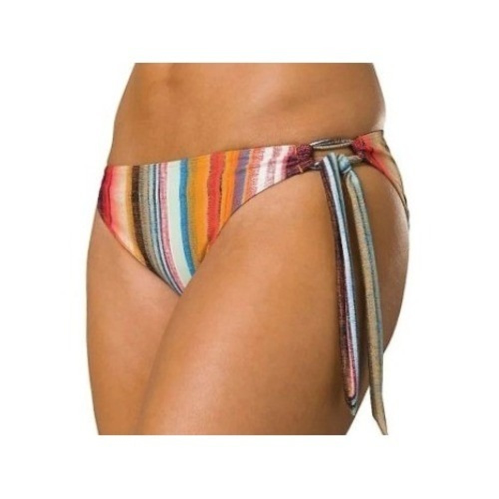Prana Womens XL Atalia Swim Bikini Bottoms in Baja Stripe NWT